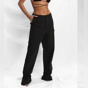 Black all things golden cargo Women's Pants